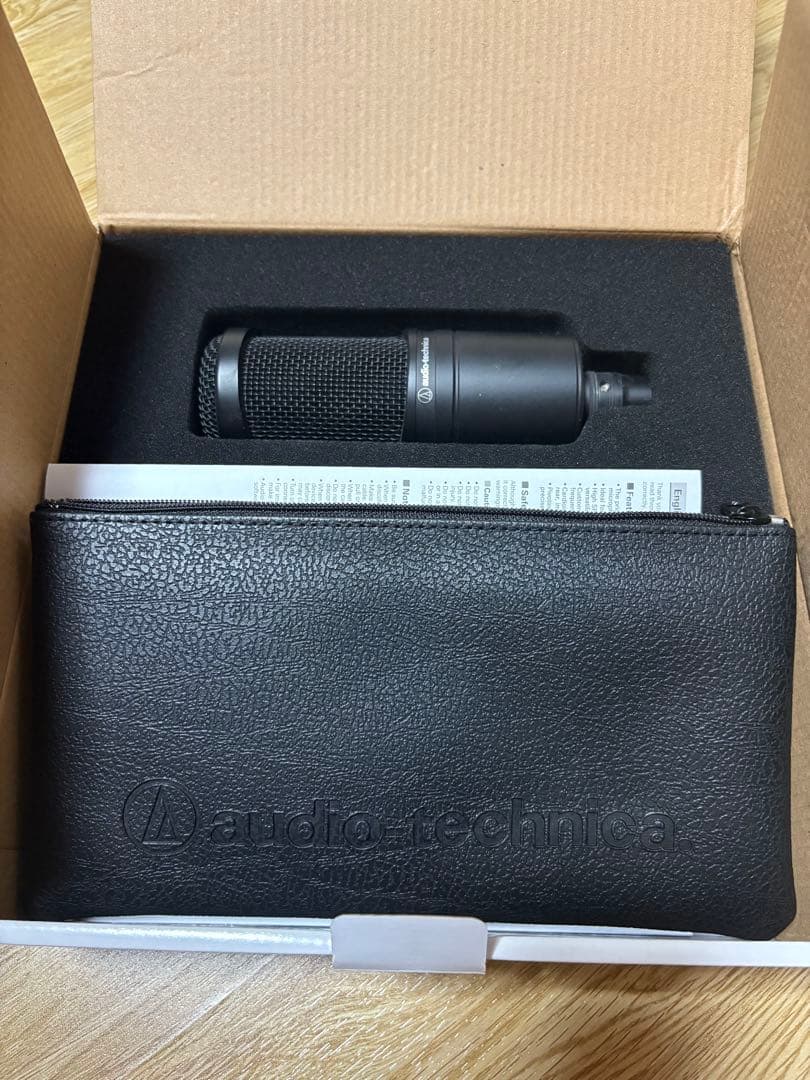audio−technica AT2020 マイクケーブル・スタンド付き