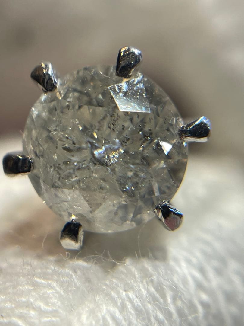 chihuahua_love 天然ダイヤモンド Pt900ピアス