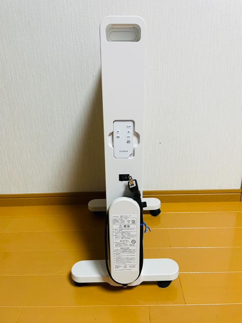 【動作確認済】siroca 速暖マイカヒーター SH-M111 2018年製