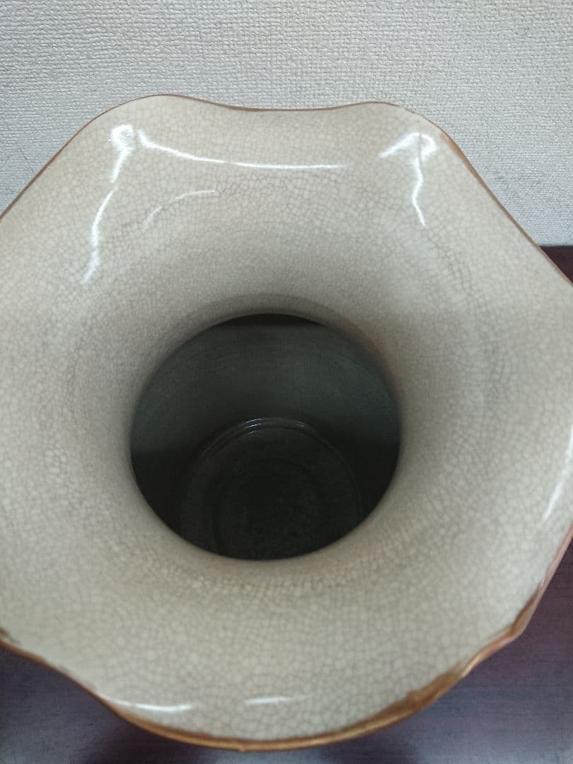 H1 豪華 薩摩焼 花尽文花瓶 壺 花瓶 骨董 飾壺 菊 金獅子 丸十