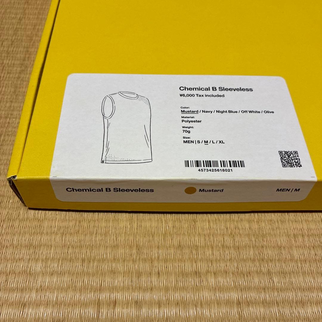 Chemical B Sleeveless タンクトップ M マスタード