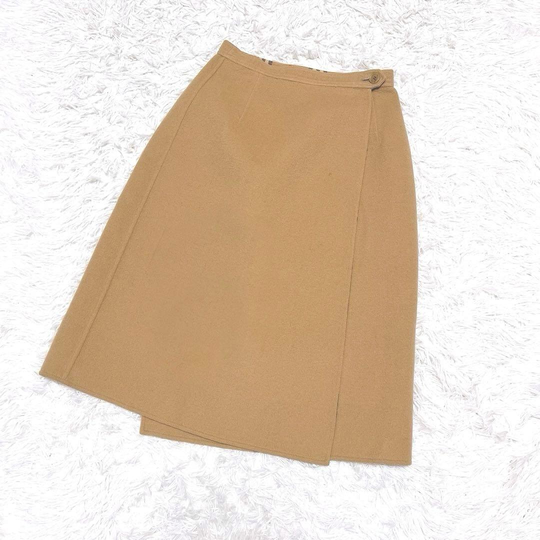 Burberrys ラップ ノバチェック スカート リバーシブル ウール 巻き