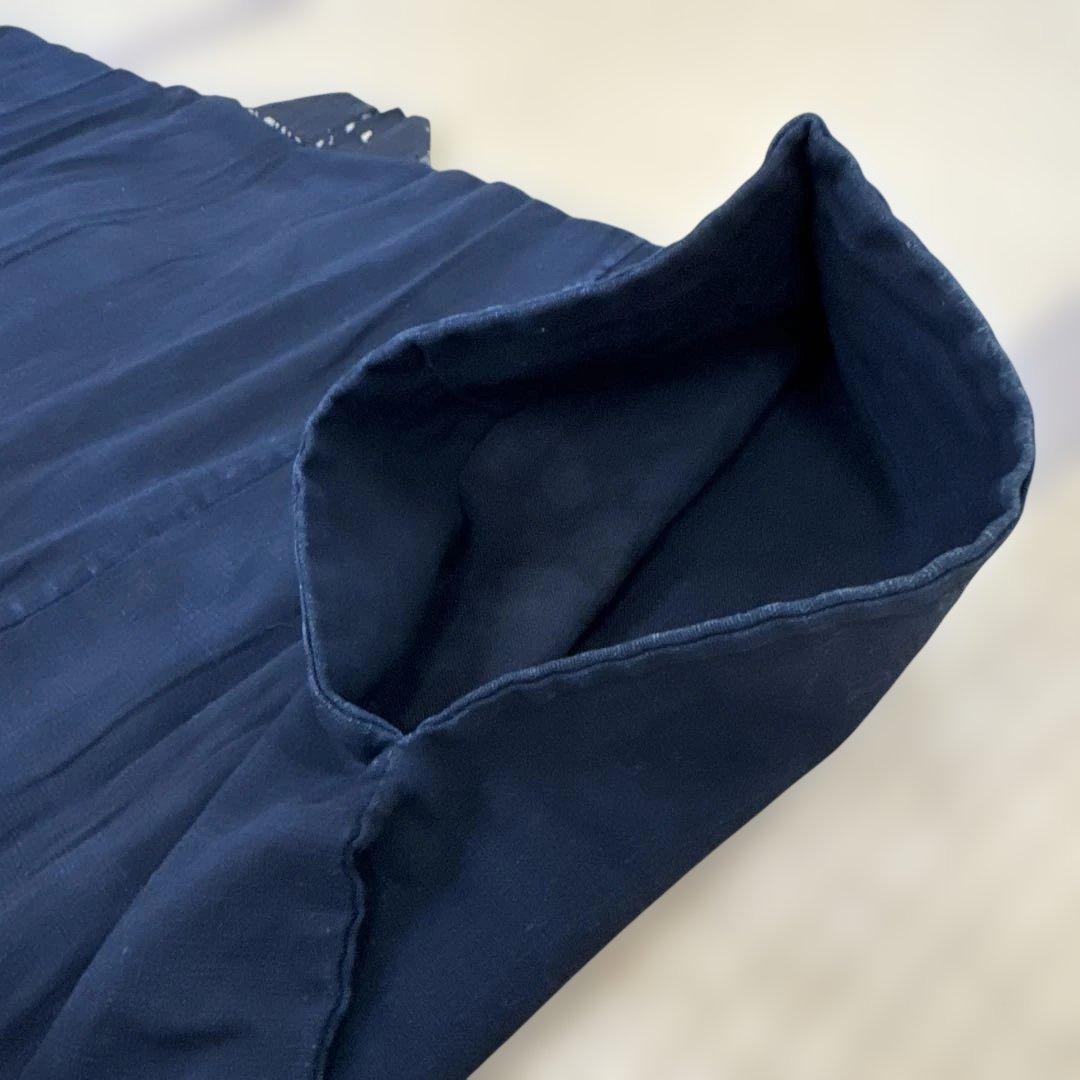 藍染木綿　道行　江戸時代　古布