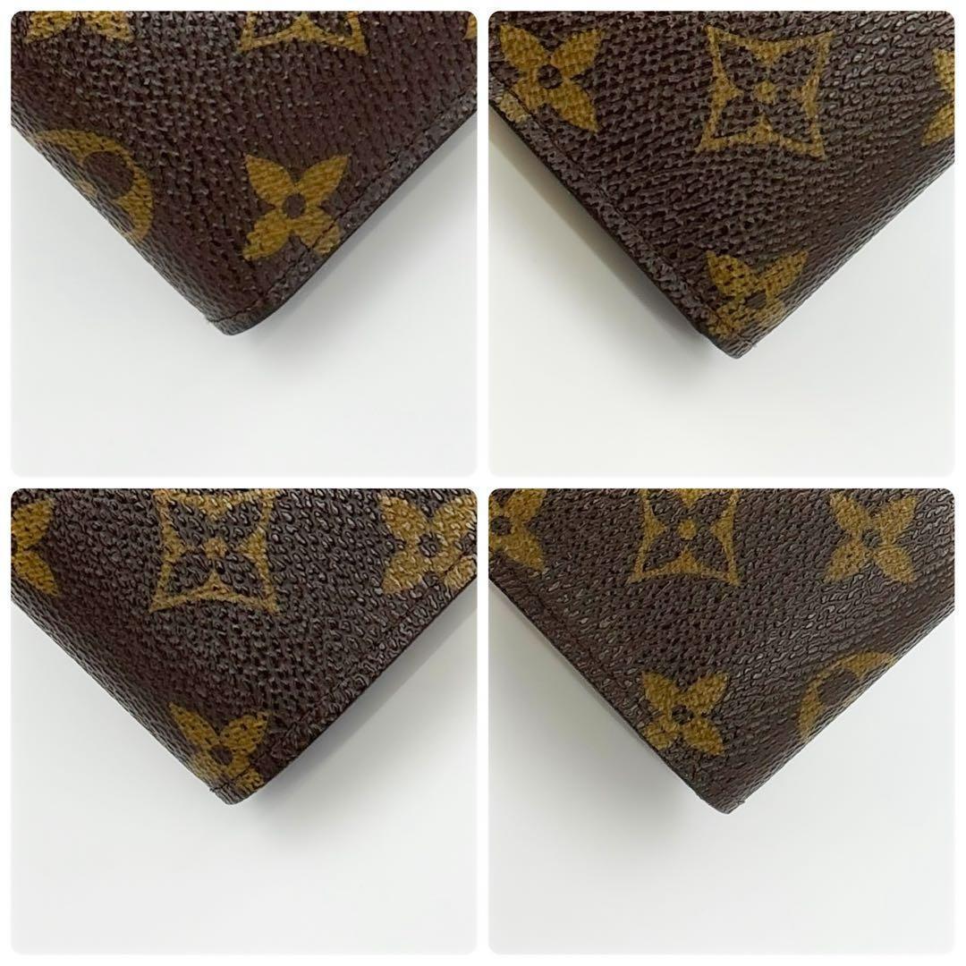 Kumi　新型★ルイヴィトン ヴィエノワ モノグラム 二つ折り財布 がま口