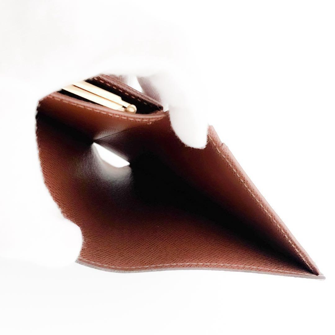 Kumi　新型★ルイヴィトン ヴィエノワ モノグラム 二つ折り財布 がま口