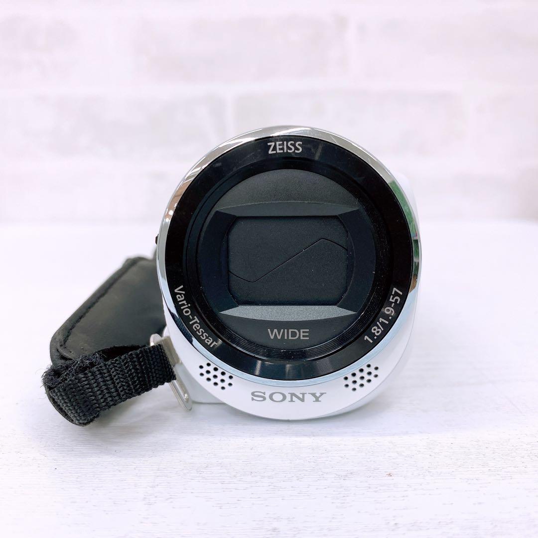 SONY HANDYCAM HDR-CX470 ビデオカメラ ホワイト