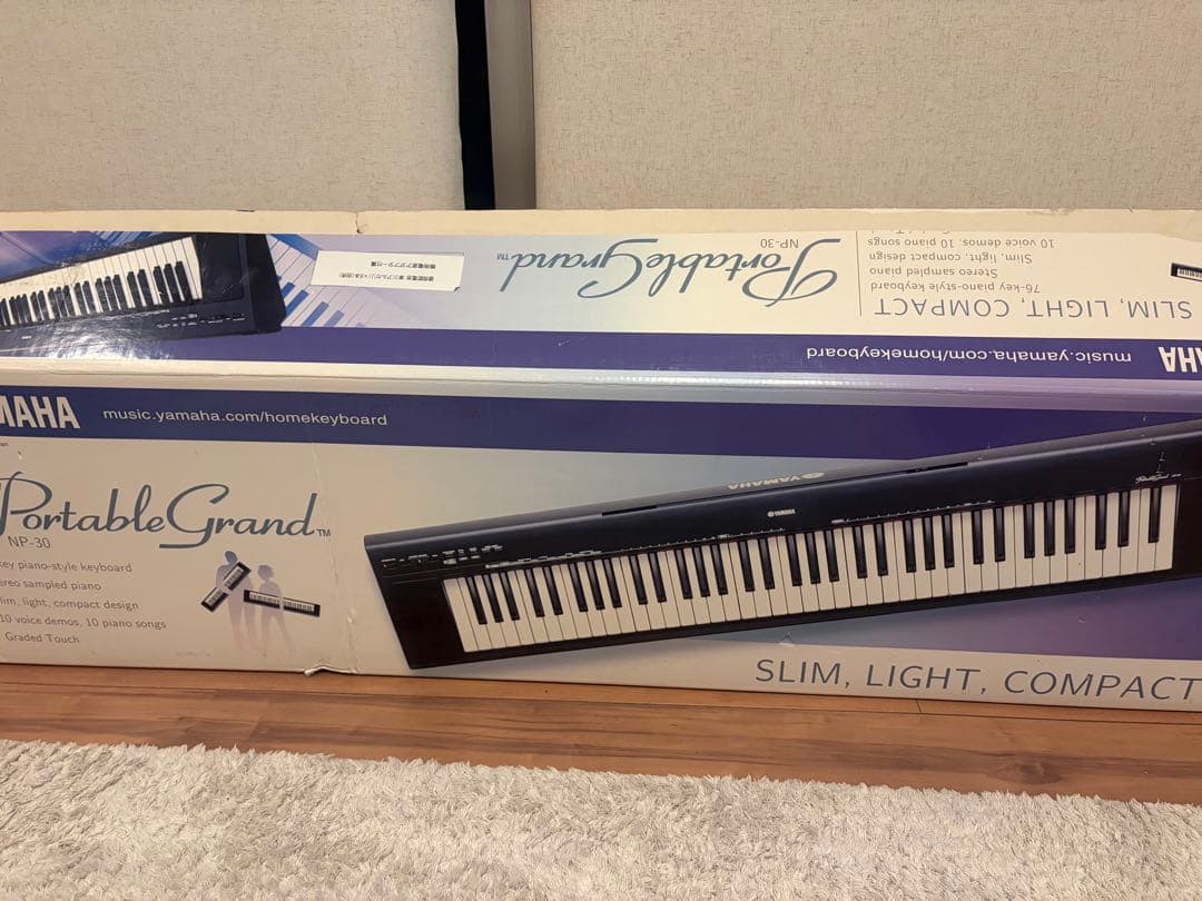 は*！様 【動作確認済】ヤマハ 電子ピアノ NP-30