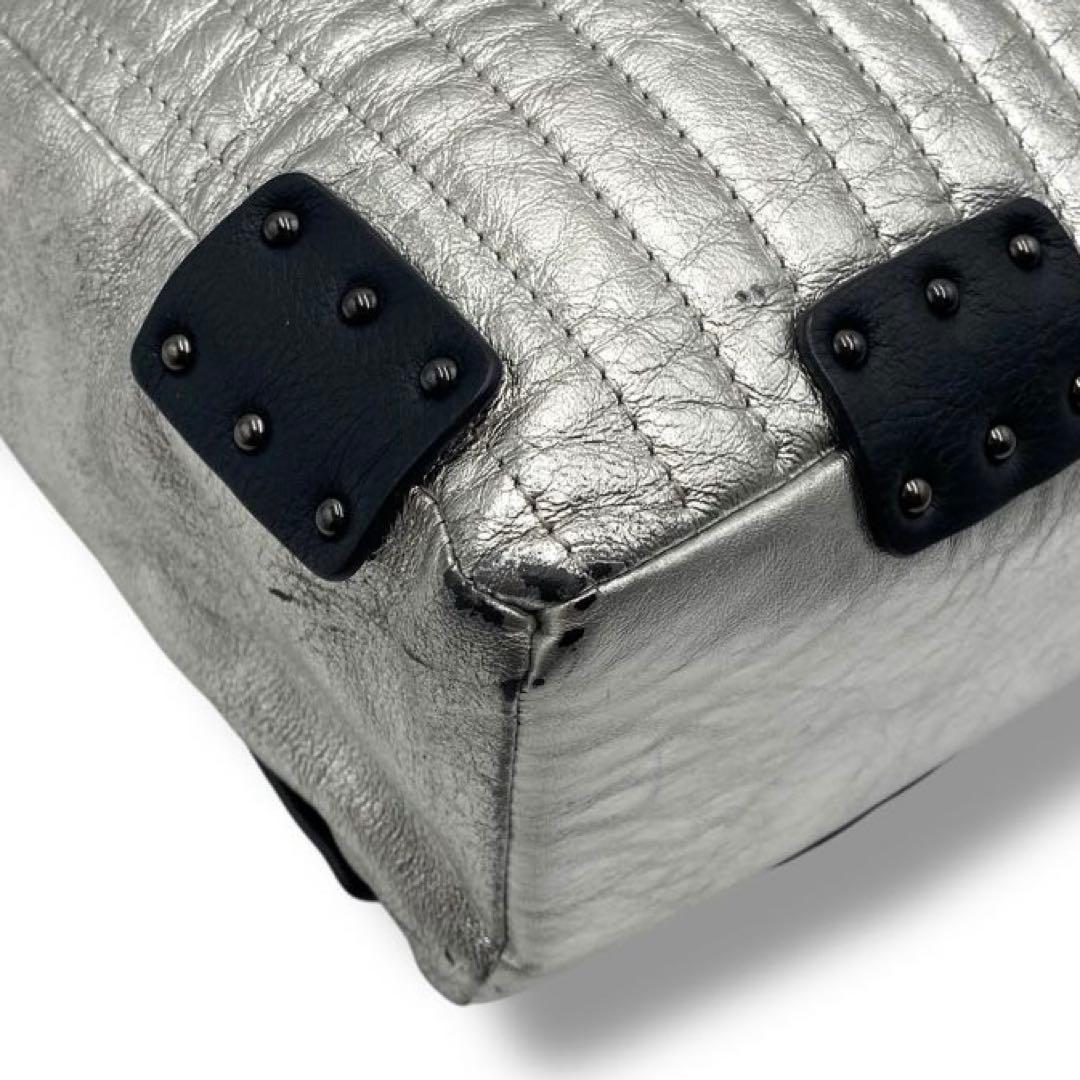 【良品】JAMIN PUECH バッグ ショルダーバッグ 2WAY シルバー