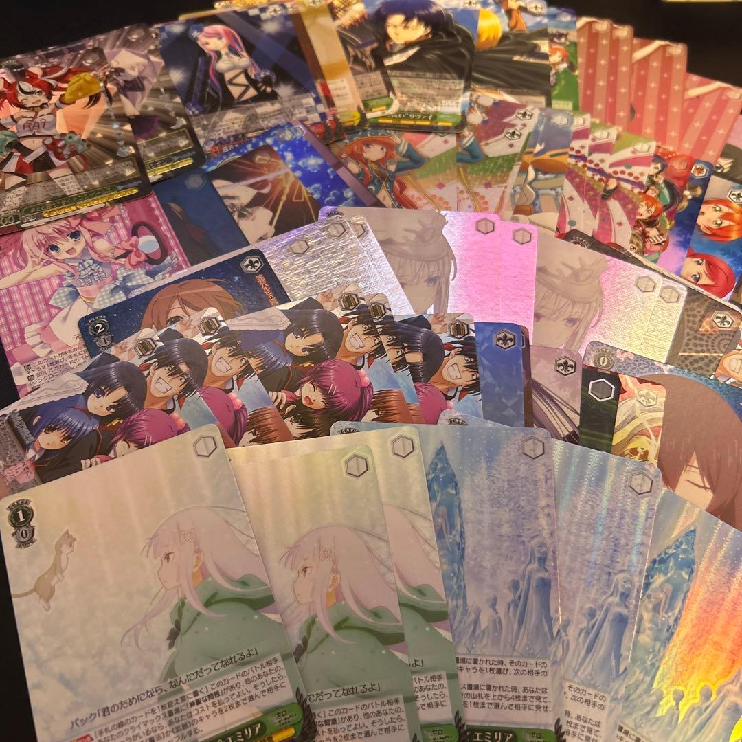 ヴァイスシュヴァルツ レア 光り物 まとめ売り 285枚