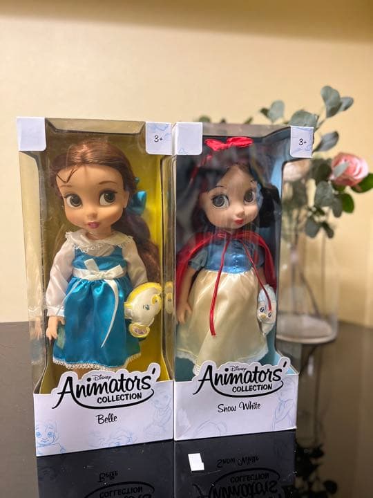 ディズニー　アニメータードール　ベルと白雪姫