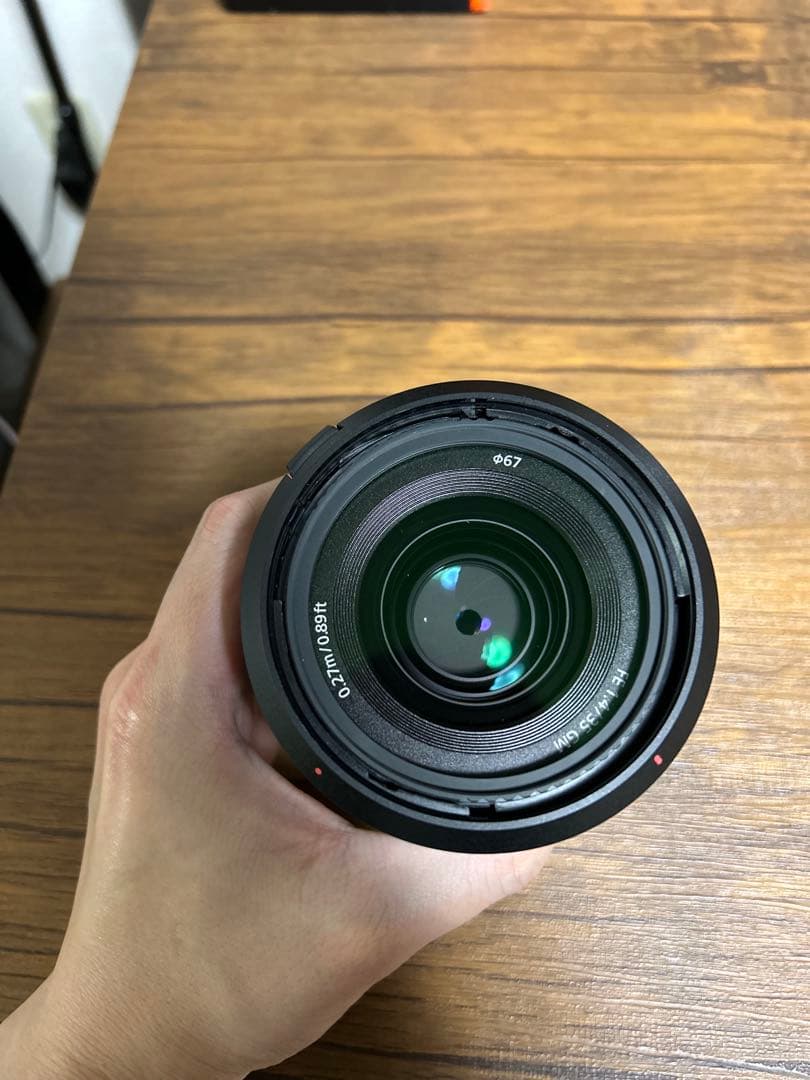 SONY単焦点レンズ　SEL35F14GM fe35mmf1.4