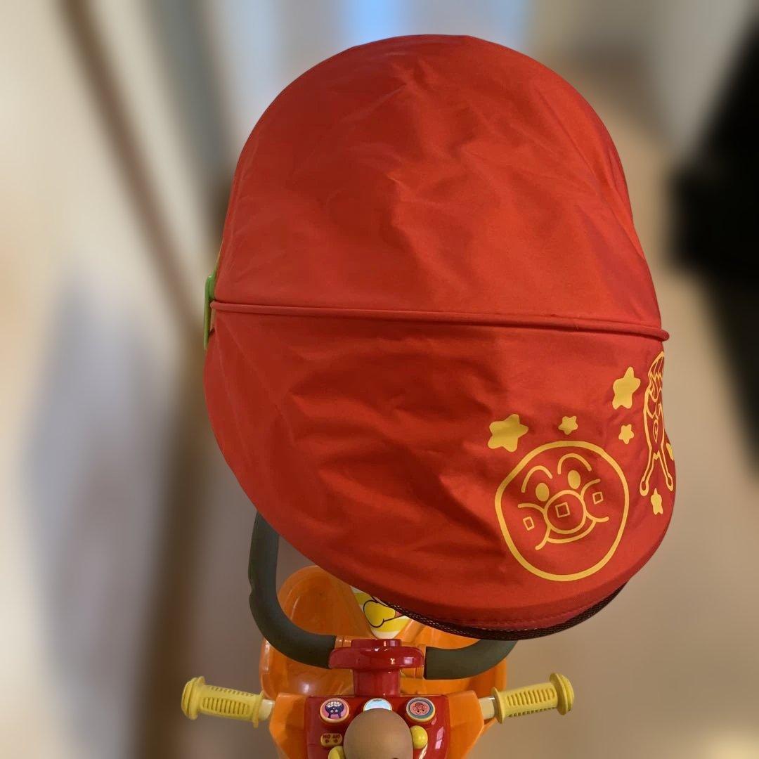 アンパンマン デラックスII 自転車 日よけ付き　メロディ　おしゃべりブザー