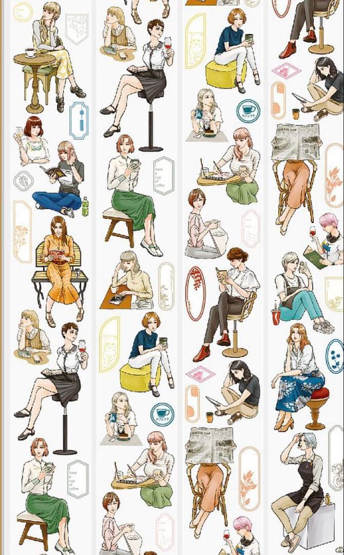 ⭐️SALE⭐️loidesign 海外マスキングテープ　マステ 【1350】