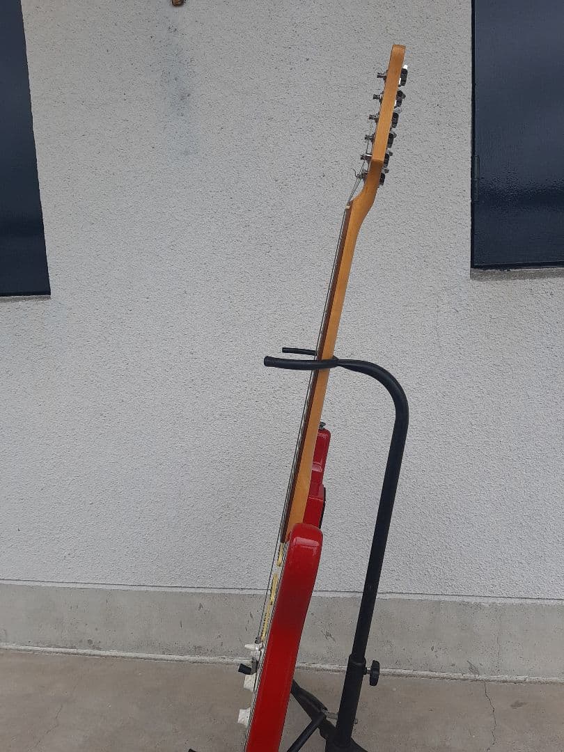 最終値下げ加熱処理ＡＩＹSAMICK ネックストラトタイプエレキギターSSS赤