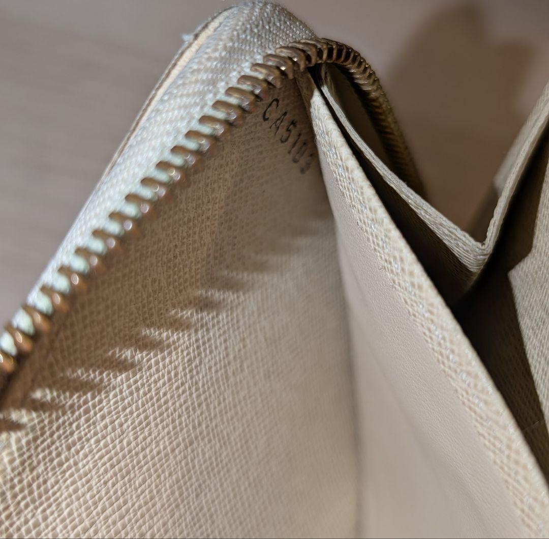 【美品】Louis Vuitton ダミエ・アズール 長財布