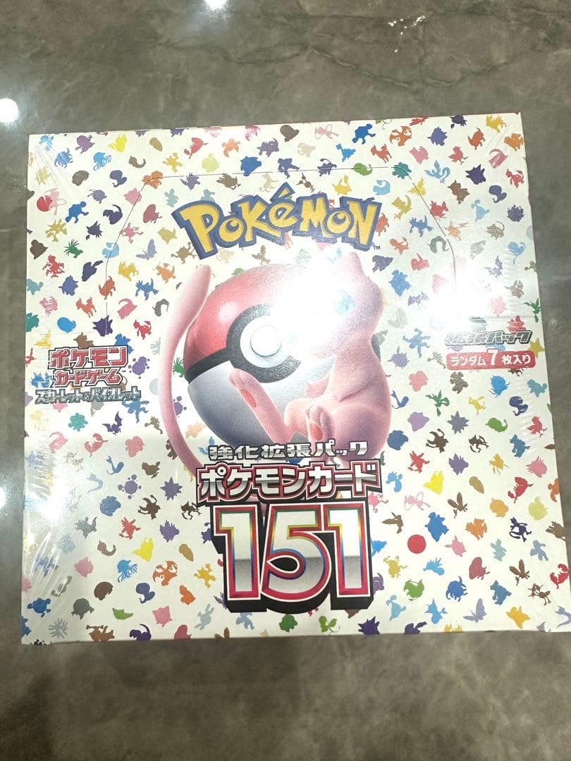 ポケモンカード　151 BOX シュリンク付き