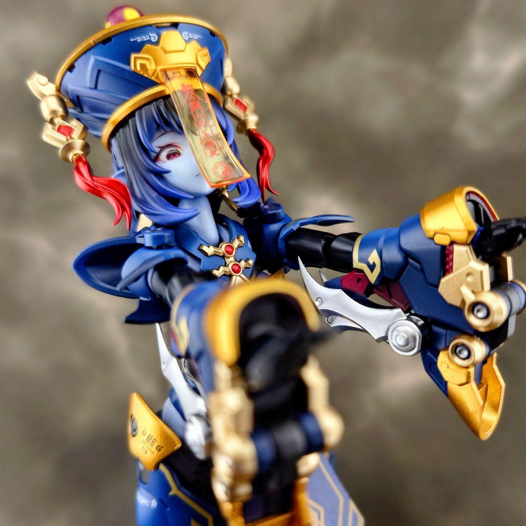 和模線 メドタの残響 キョンシー・玖蓮　全塗装完成品