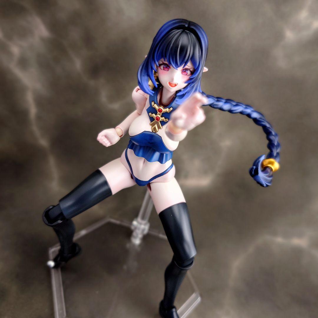 和模線 メドタの残響 キョンシー・玖蓮　全塗装完成品