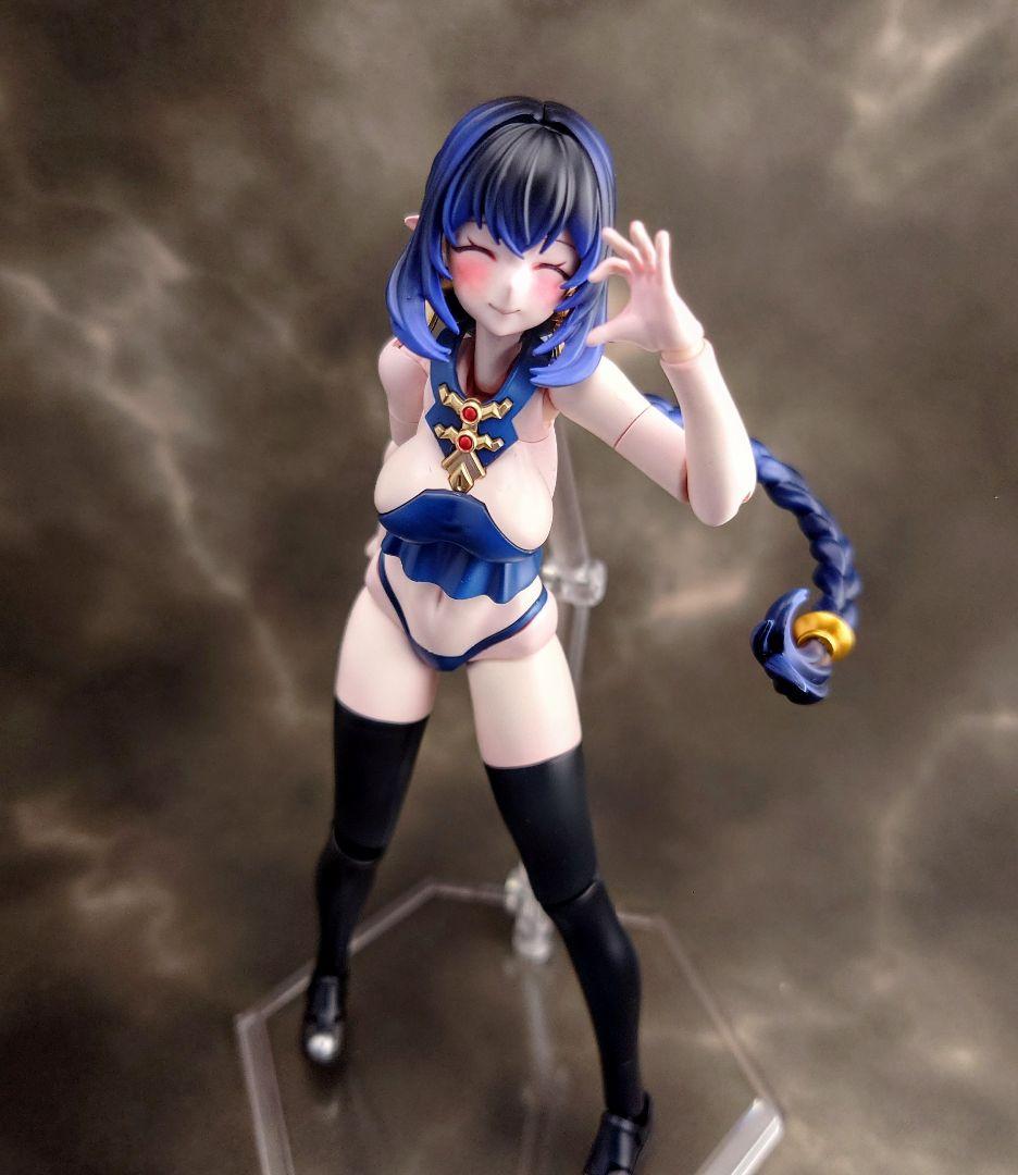 和模線 メドタの残響 キョンシー・玖蓮　全塗装完成品