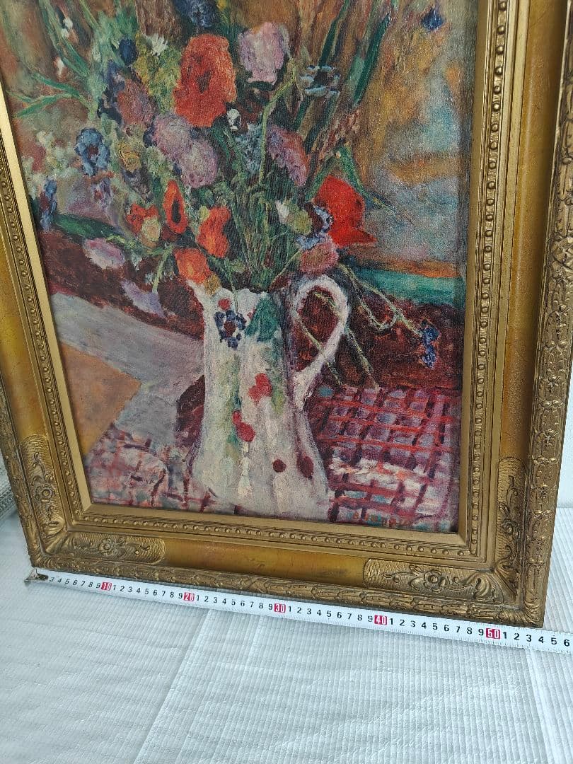 油彩画 花瓶の花 ピエールボナール 複製絵画