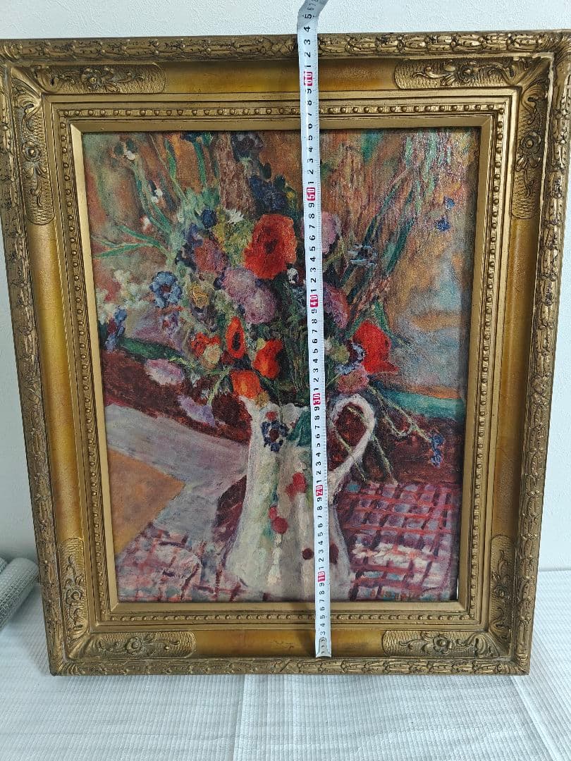 油彩画 花瓶の花 ピエールボナール 複製絵画