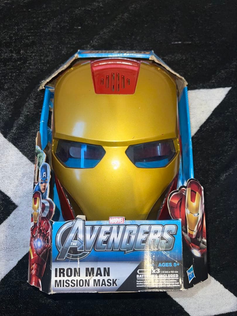 【値下げ可能】☆レア品☆光る！鳴る！アイアンマン ミッションマスク