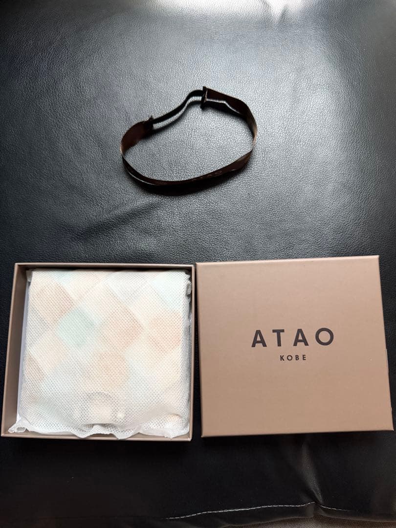 ATAO 折りたたみ財布　ロトロ・ブロックパーティ　冬季限定品