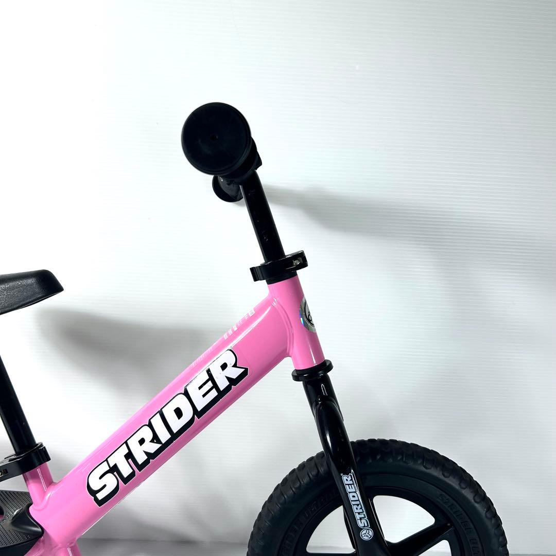 極美品☆STRIDER SPORT バランスバイク ペダル無し ピンク 桃色