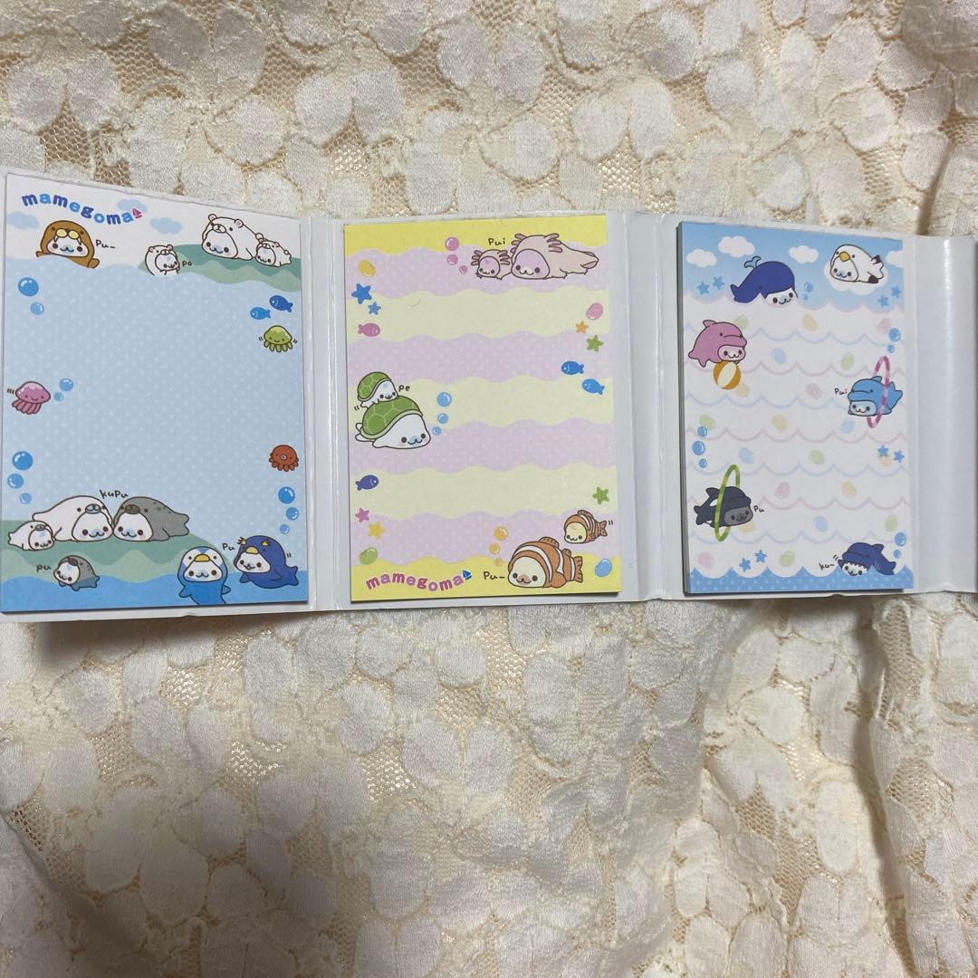 レア！　まめゴマ　サンエックス　平成レトロ　san-x メモ帳三点セット