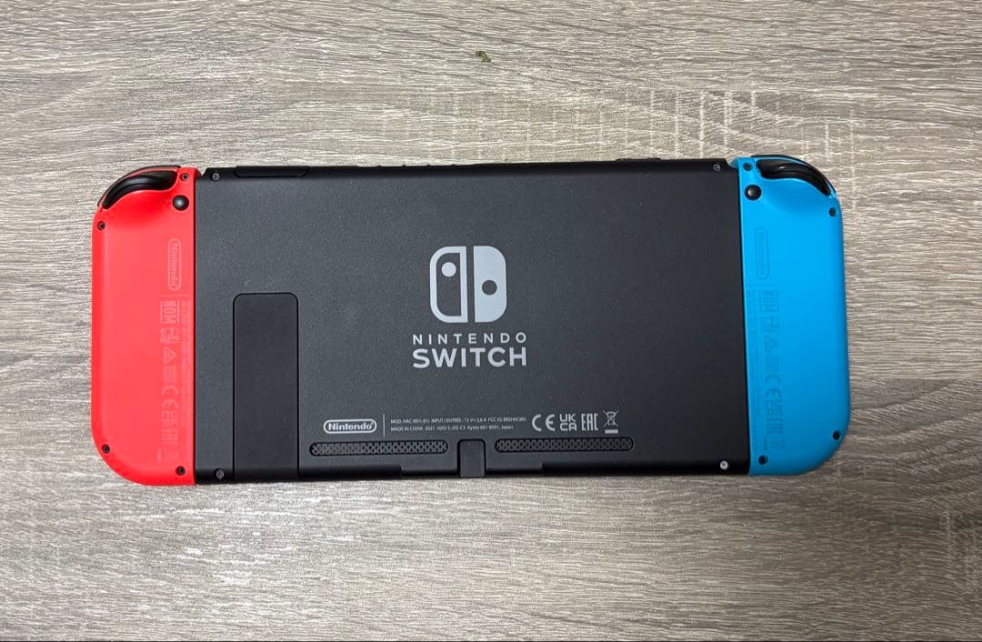 Nintendo Switch 赤/青 本体 + アクセサリー(箱なし)