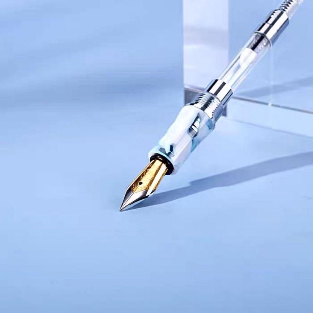 魔道祖師 KAZE コラボ 忘羨 万年筆 　藍忘機