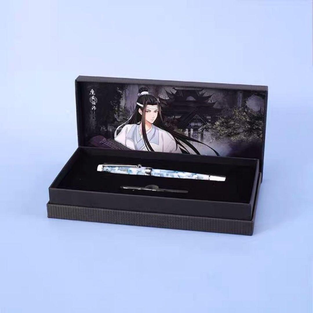 魔道祖師 KAZE コラボ 忘羨 万年筆 　藍忘機