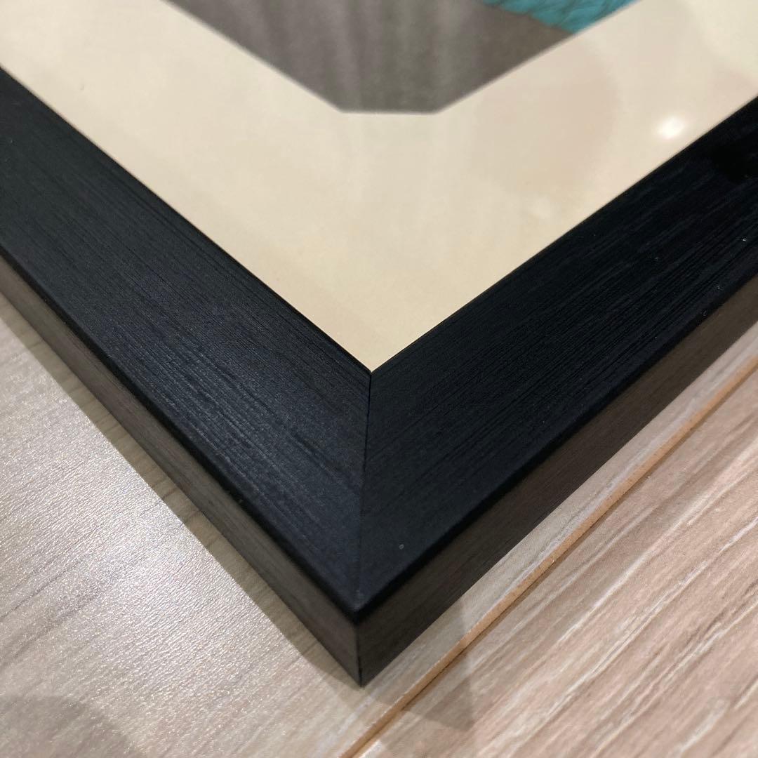 歌川広重 手摺木版画 『六十余州名所図会 伯耆 大野 大山遠望』悠々洞出版 昭和