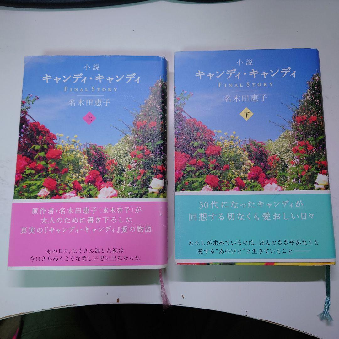 【絶版・初版・帯付き】小説 キャンディ・キャンディ上下巻セット