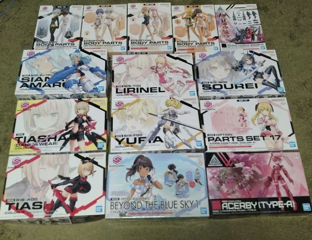 美少女プラモまとめ売り14点セット