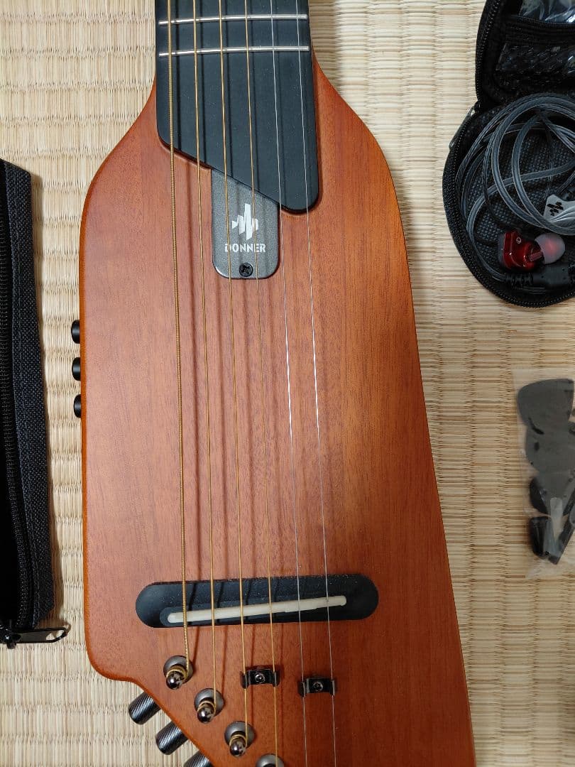 Donner HUSH-I サイレントアコースティックギター 初心者セット