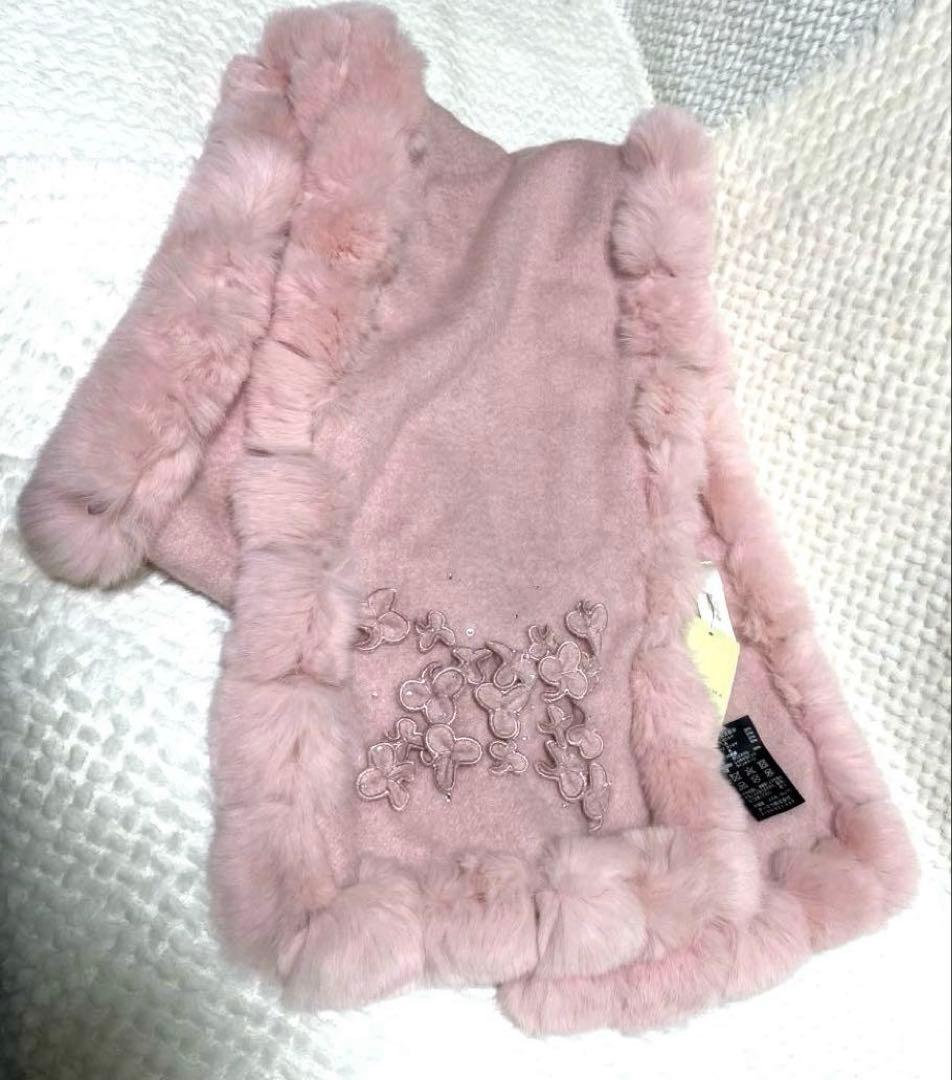 【未使用】ANTEPRIMA アンテプリマ カシミヤ マフラー フィオーリ