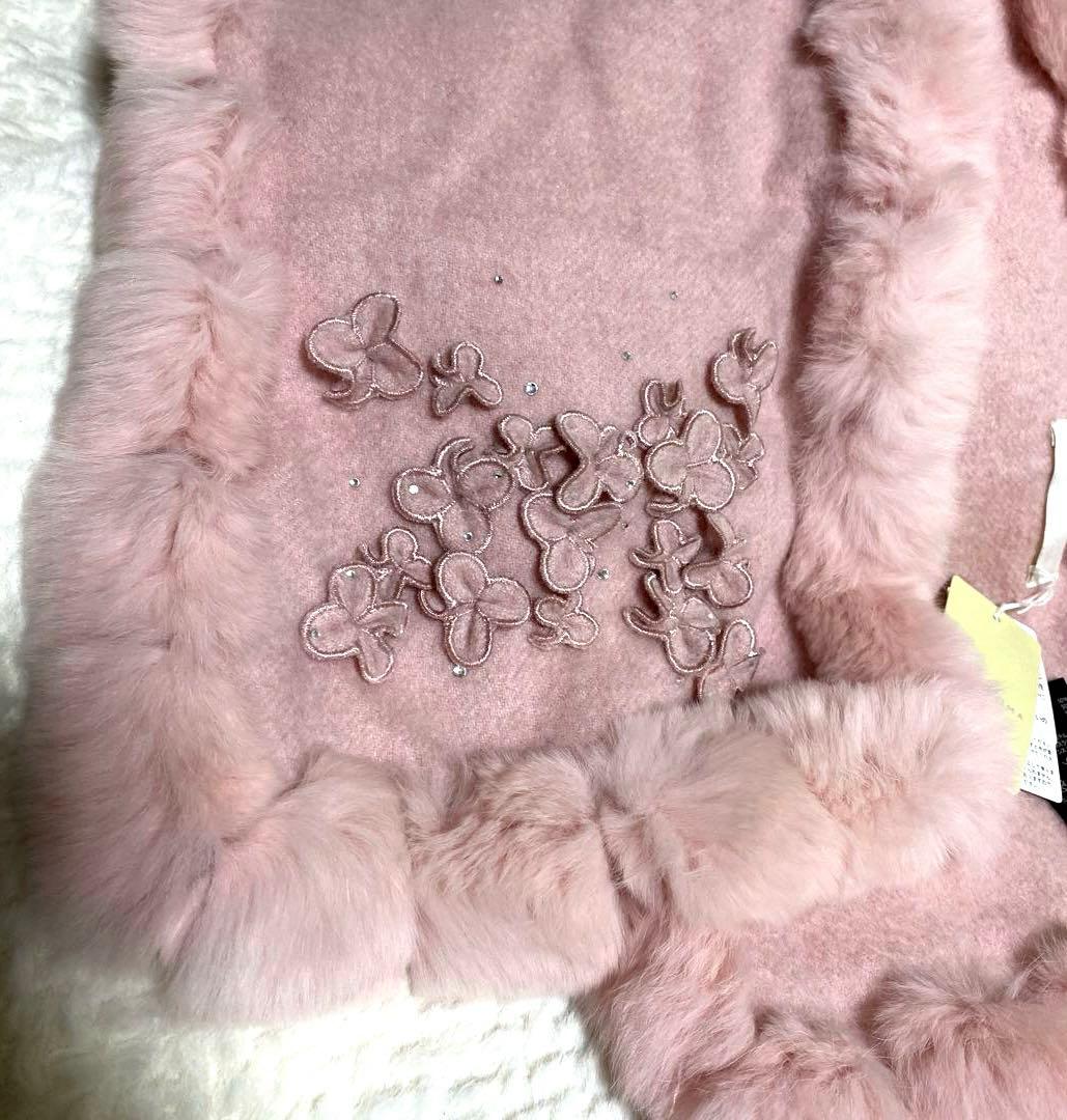 【未使用】ANTEPRIMA アンテプリマ カシミヤ マフラー フィオーリ