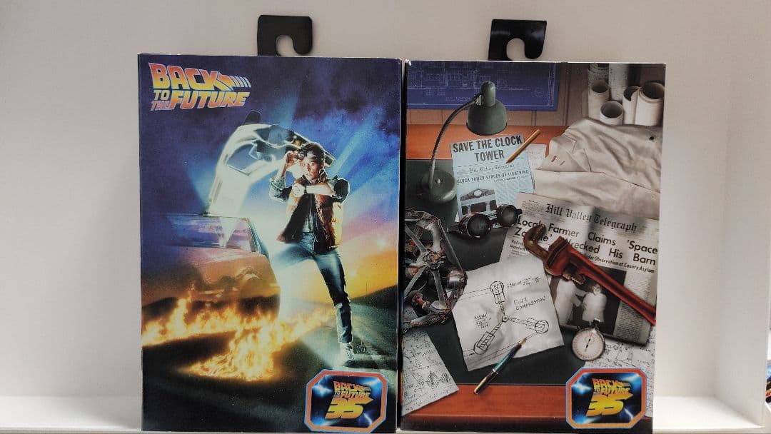 NECAバックトゥザフューチャー　ドク＆マーティセット売りフィギュア