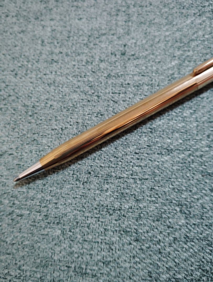 クロス14金ゴールドボールペン