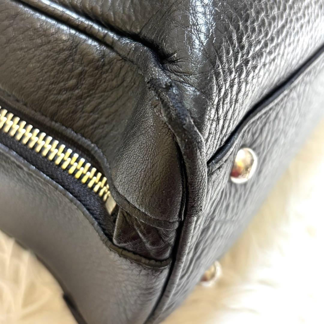 【美品】PELLE MORBIDA MB050 ビジネスブリーフバッグ　2室　黒