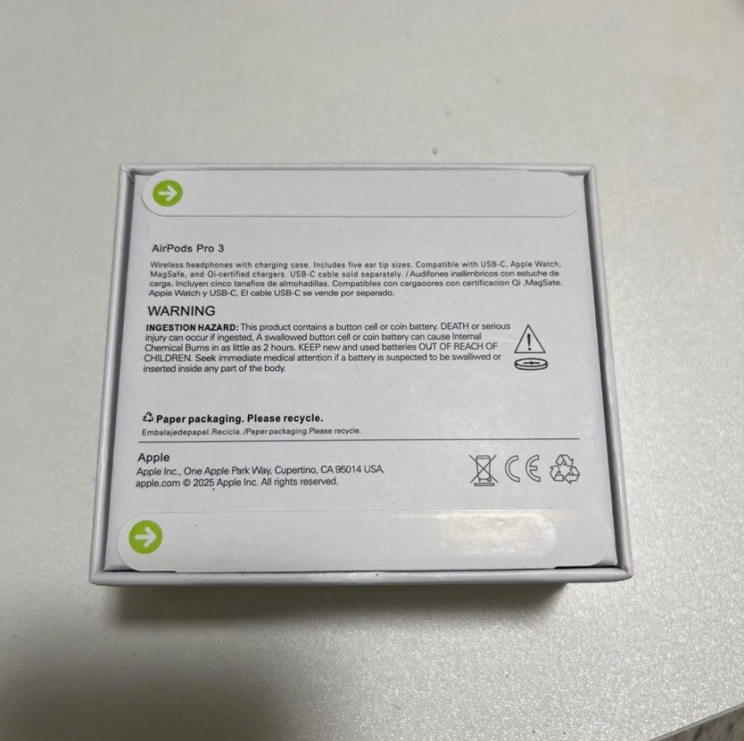 イヤホン AirPods pro3