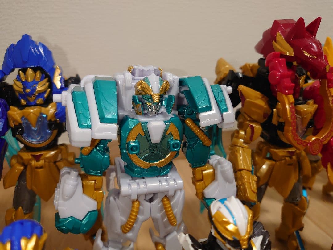 ミニプラ　テガソード　グーデバーン　ブラック大獣神　勇動　ゴジュウジャー