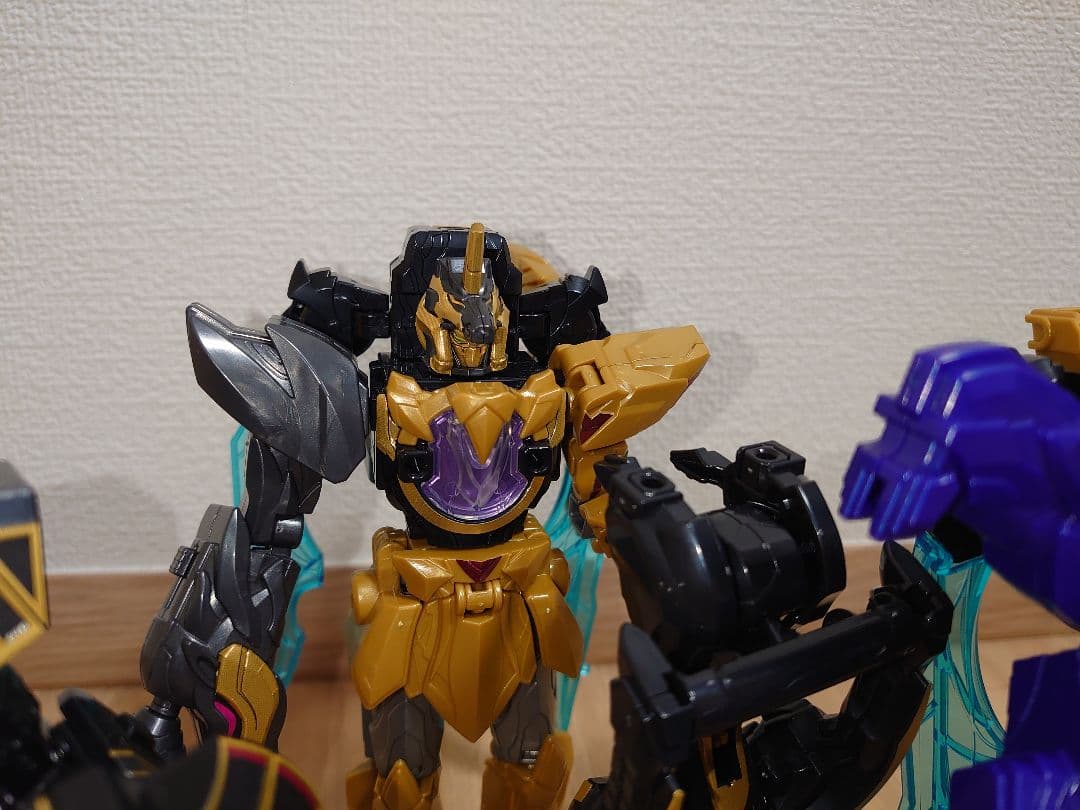 ミニプラ　テガソード　グーデバーン　ブラック大獣神　勇動　ゴジュウジャー