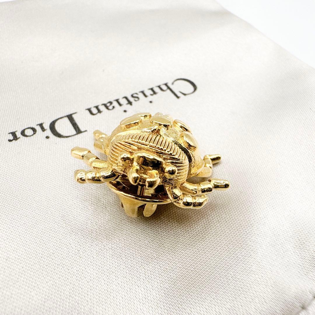 2592 Germany製✨Dior　ブローチ　CD　ロゴ　希少　刻印