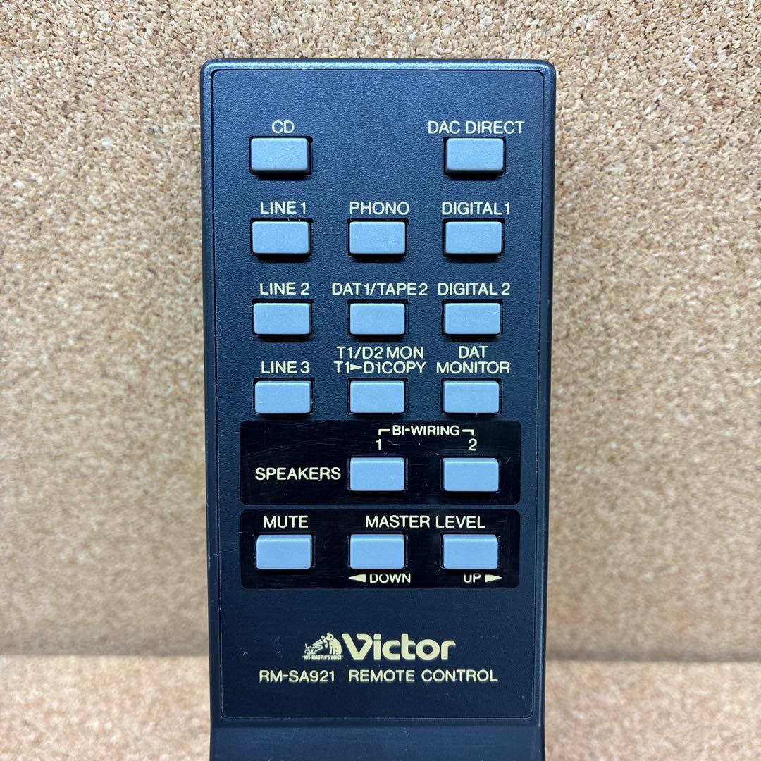 (8523) ビクター オーディオリモコン RM-SA921