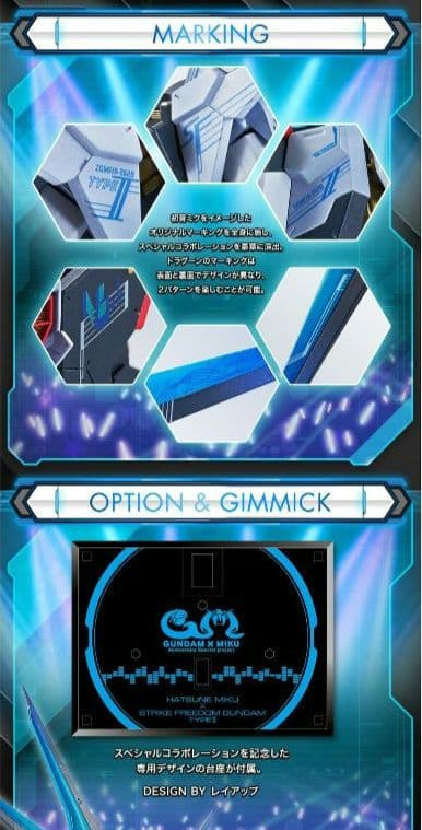 ＜SIDE MS＞ ストライクフリーダムガンダム弐式 ［初音ミク Ver.］