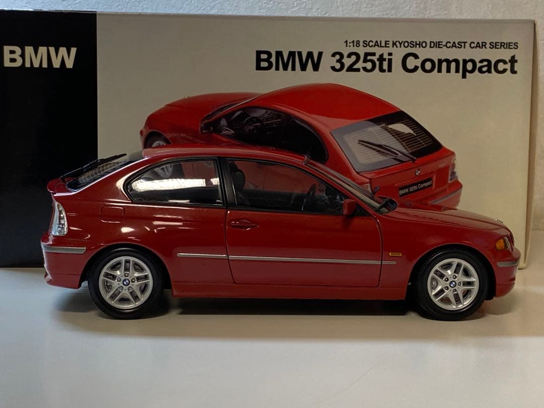 京商 1/18 BMW 325ti Conpact コンパクト (レッド)
