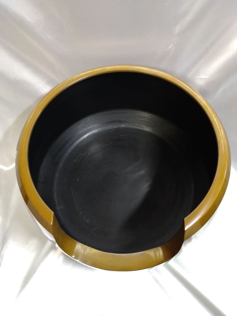 茶道具 風炉 真塗道安風炉 面取風炉 灰付き 新品未使用