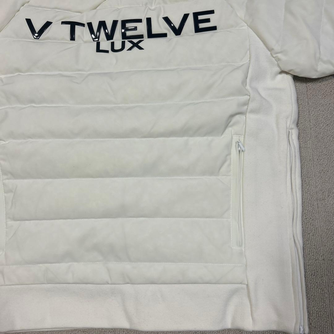 【新品未使用】V12 ゴルフ レディース ダウン キルティング 防寒スニード